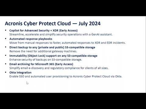 Actualizaciones de Acronis: ¿Qué Hay de Nuevo en 2023?