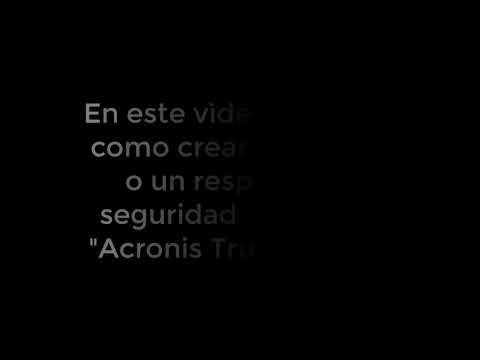 Crear USB de Acronis True Image para Respaldo y Recuperación Segura