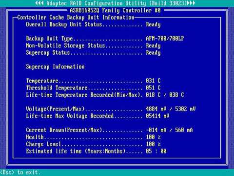 Cómo mejorar el rendimiento de la Adaptec 6405