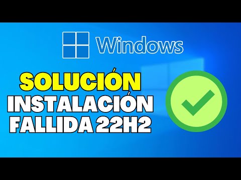 Realización de la Actualización 22H2 en Windows 10 y 11