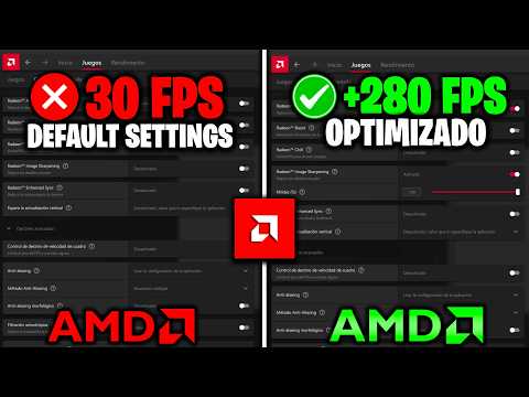 Cómo optimizar el rendimiento de AMD 3D en juegos modernos