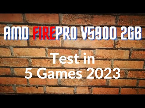 AMD FirePro V5900 para Gráficos de Alto Rendimiento