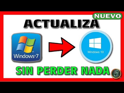Pasos para actualizar Windows 7 sin perder datos