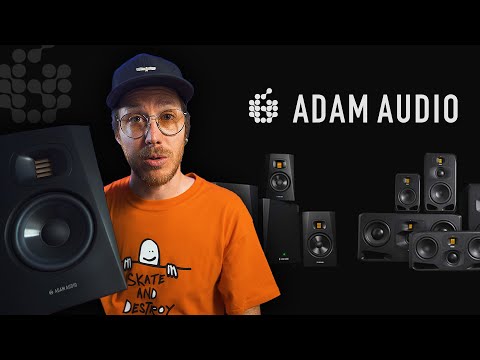 Configuración de monitores Adam T5V para estudios de audio