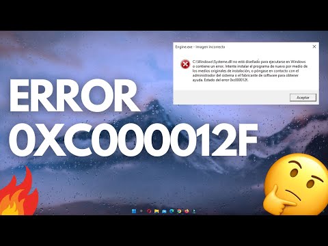 Errores de configuración que causan el 0xc000012f