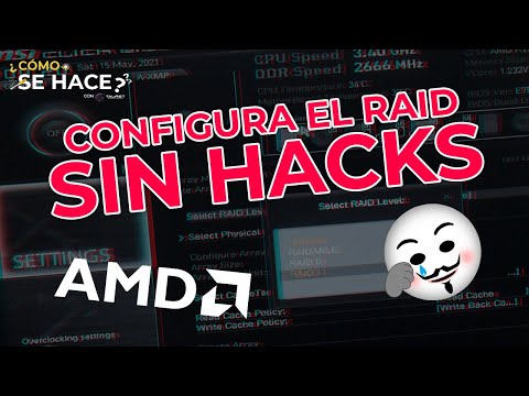 Configuración avanzada de AMD RAID para usuarios expertos