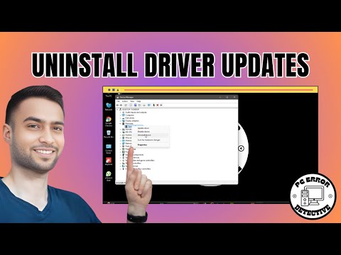 Cómo desinstalar un actualizador de drivers problemático