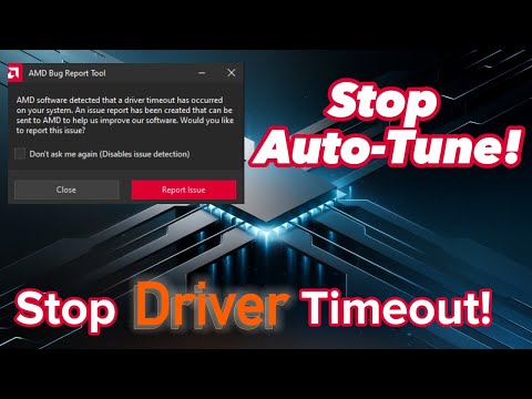 Prevención de fallos en el AMD video driver