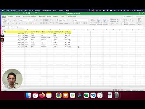 Convertir archivo XLSX a CSV para facilitar el manejo de datos