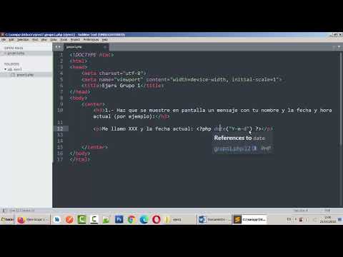Cómo formatear fechas en PHP usando la función date