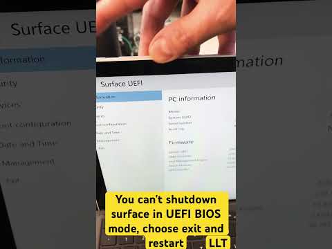 Guía Completa para la Configuración del BIOS en Surface