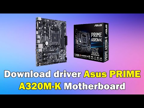 Cómo instalar drivers para ASUS Prime A320M en Windows