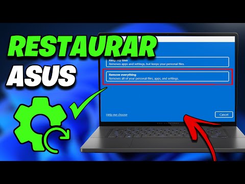 Guía de Recuperación de Sistema para Dispositivos Asus