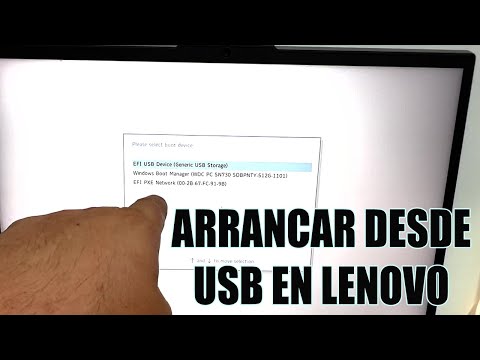 Configuración avanzada del BIOS para arranque Lenovo