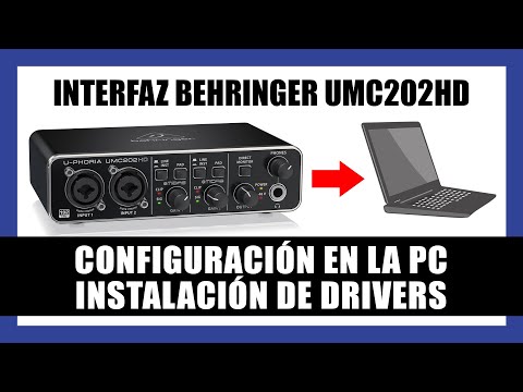 Configuración de Software para el Behringer UMC202HD en Windows
