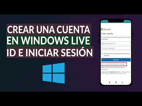 Crear cuenta en Windows Live para acceder a tus servicios