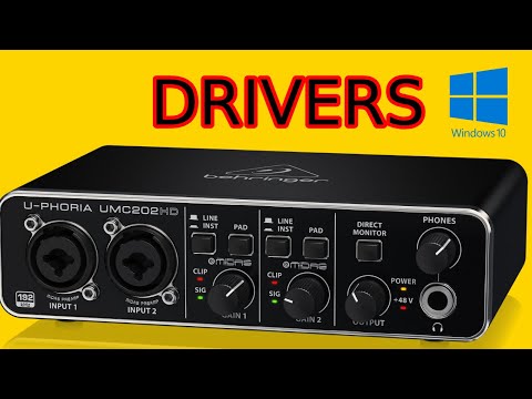 Actualización de Drivers para el Behringer UMC202HD: Guía Completa