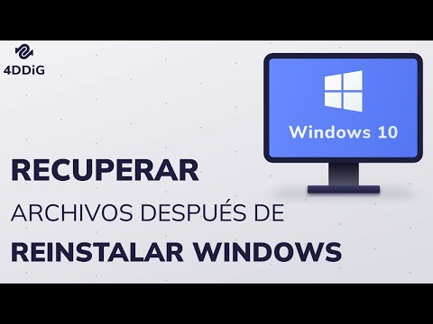 Recuperación de archivos después de usar CMD RD