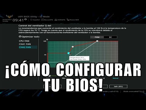 Configuración óptima de BIOS en la placa madre B360M