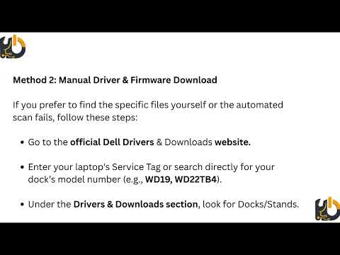 Guía de actualización del firmware para Dell Dock WD15