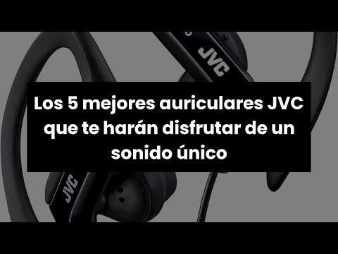 Mejores auriculares JVC para música y cine en casa