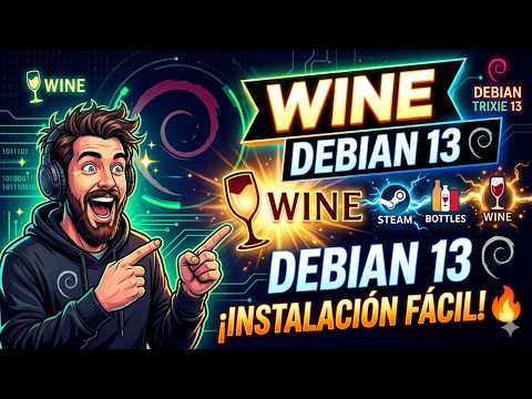 Cómo instalar y usar Wine en Debian para ejecutar aplicaciones Windows