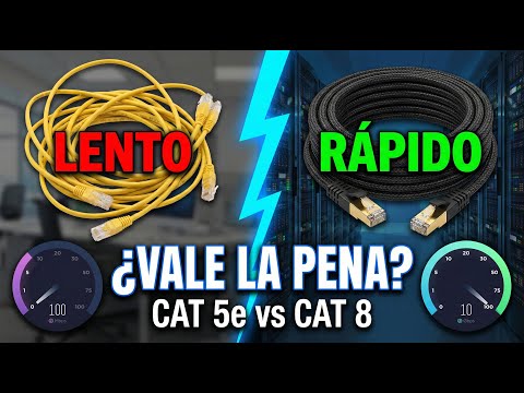 Ventajas del cable UTP Cat 8 para transmisión de datos