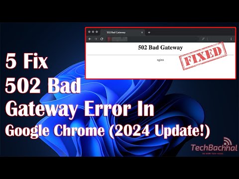Solución al Error Bad Gateway en Aplicaciones Web