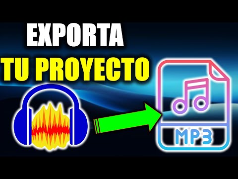 Cómo exportar proyectos de Audacity a diferentes formatos