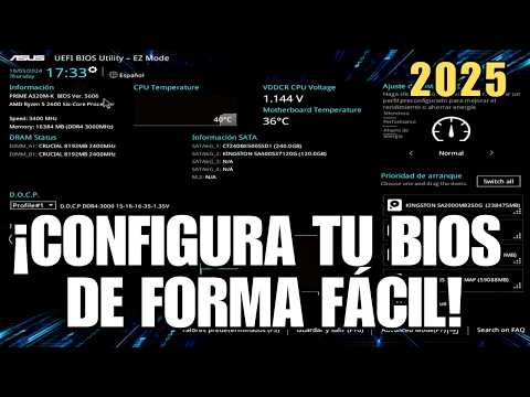 Configuración Avanzada de BIOS en Asus Prime para Principiantes