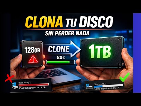 Cómo clonar una partición sin perder datos importantes