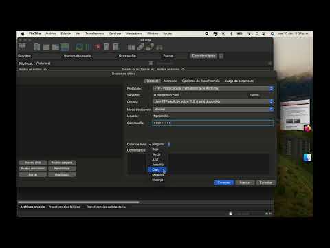 Guía de uso de Filezilla después de la instalación con Brew
