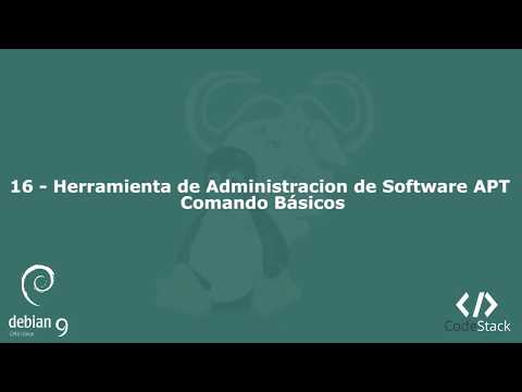 Uso del comando APT en Linux para gestionar paquetes de software