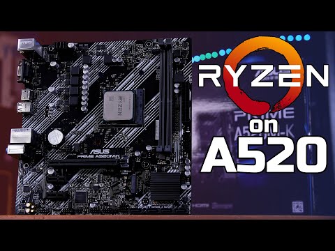 Rendimiento de la Asus Prime A520M con Ryzen 5000