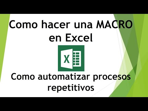 Cómo utilizar macros en Excel para automatizar tareas repetitivas