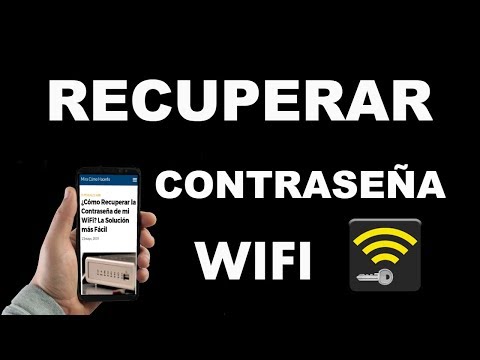 Cómo recuperar la contraseña de WiFi olvidada