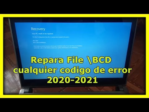 Cómo restaurar el BCD en Windows sin perder datos