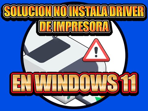Prevención de errores al instalar drivers de impresora