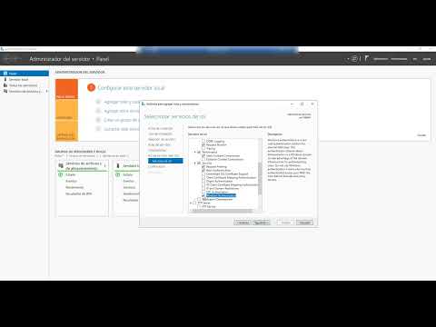Pasos para descargar e instalar IIS en Windows Server