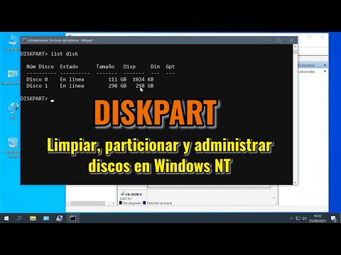 Guía completa para gestionar el disco duro desde CMD en Windows