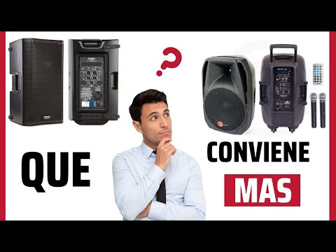 Guía de compra: características esenciales de bocinas amplificadas