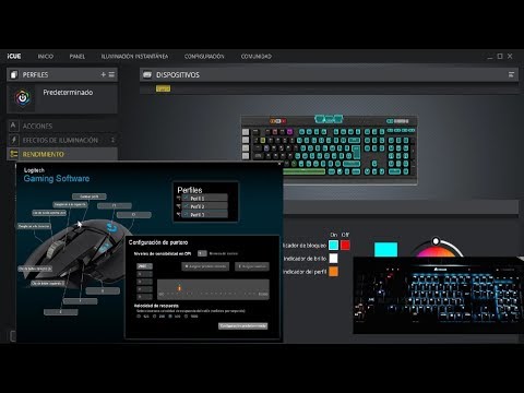 Configuración avanzada del teclado Corsair K95 RGB