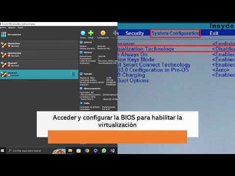 Soluciones a problemas de arranque en VirtualBox por BIOS