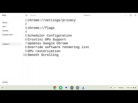 Configuración óptima de Chrome OS Flex para rendimiento
