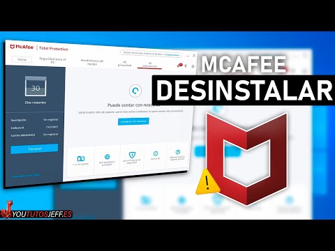 Pasos para desinstalar McAfee antivirus de tu computadora