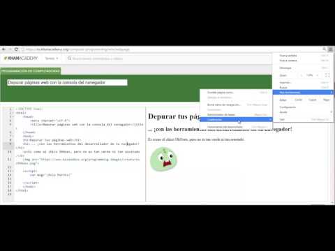Cómo depurar problemas en el DOM HTML usando herramientas de navegador