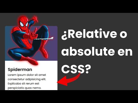 Uso de propiedades Absolute en CSS para diseño web