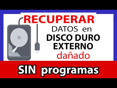 Cómo recuperar datos de un disco extraíble dañado