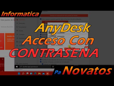 Configuración avanzada de Anydesk en Windows