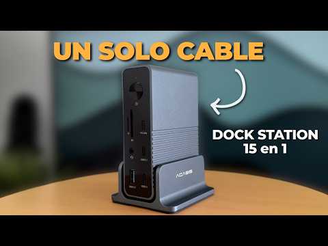 Uso e instalación de un dock USB para expansión de puertos